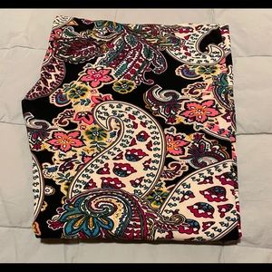 Paisley Patterned Leggings